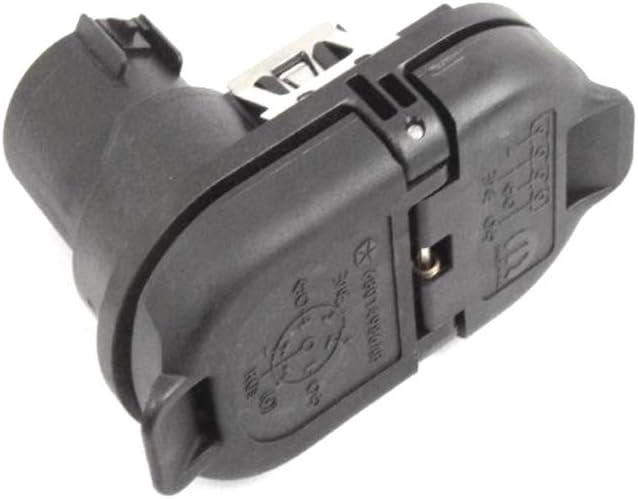 Genuine Mopar OEM Trailer Tow Connector for Dodge Ram 1500/2500/3500 | Rear Bumper Kit