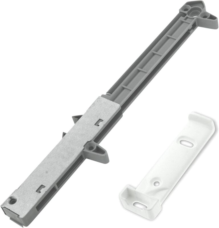 Rok Hardware 10-Pack White Soft Close Drawer Adapters | Retrofit Kit for Wood Drawers, SCD104W