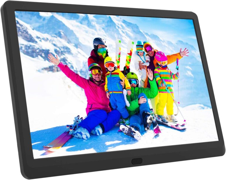 Atatat 10-inch Digital Photo Frame with IPS Screen | 1080P Video, Music, Slideshow, Remote & Sleep Mode