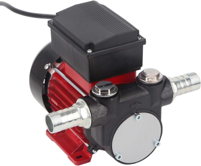 TOPWAY 15GPM Electric Oil Transfer Pump: 110V AC for Fuel, Diesel, Kerosene & Biodiesel