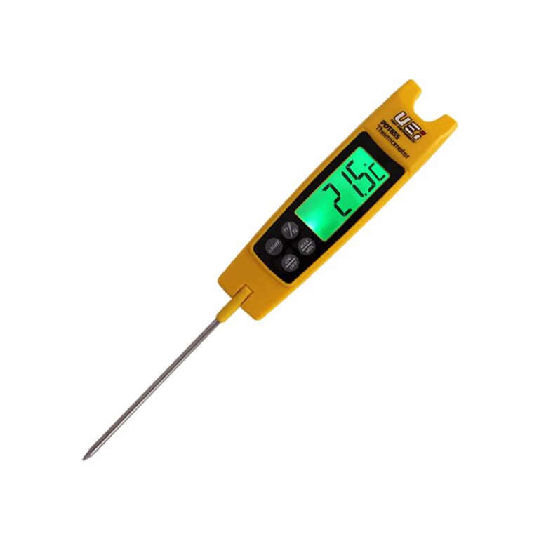 UEi PDT655 Differential Temperature Pocket Thermometer | HVAC Digital Thermometer with Magnetic Mount