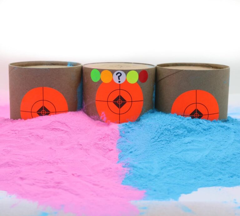 BlastCloud Gender Reveal Targets: The Ultimate Explosive Pink or Blue Announcement Kit
