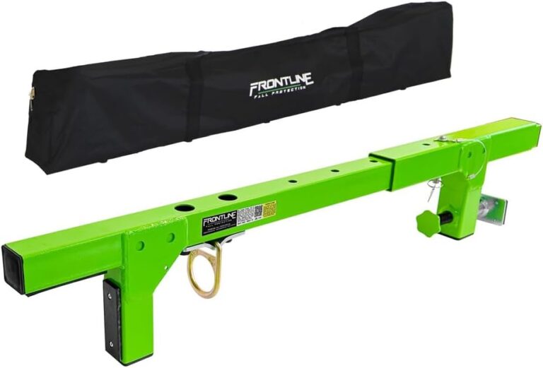 Frontline WDJ50 Non-Penetrating Anchor for Doors & Windows | Adjustable 22″-50″ | OSHA/ANSI Compliant