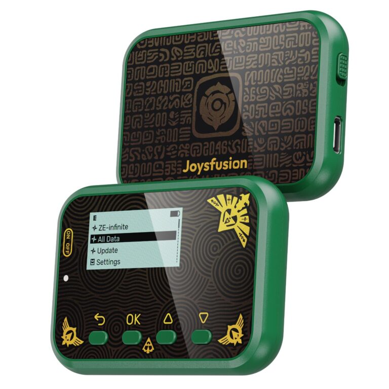 Joysfusion NFC Emulator: Store 3000+ Tags, 1.2″ Screen, Rechargeable for 50+ Games | Unlimited Scans