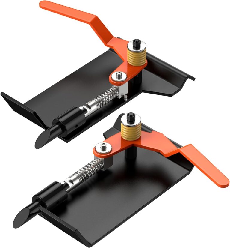 Universal Skid Steer Quick Attachment Adapter Pair – Weld On QTK Tractor Bobtach Conversion Plate & Latch Kit